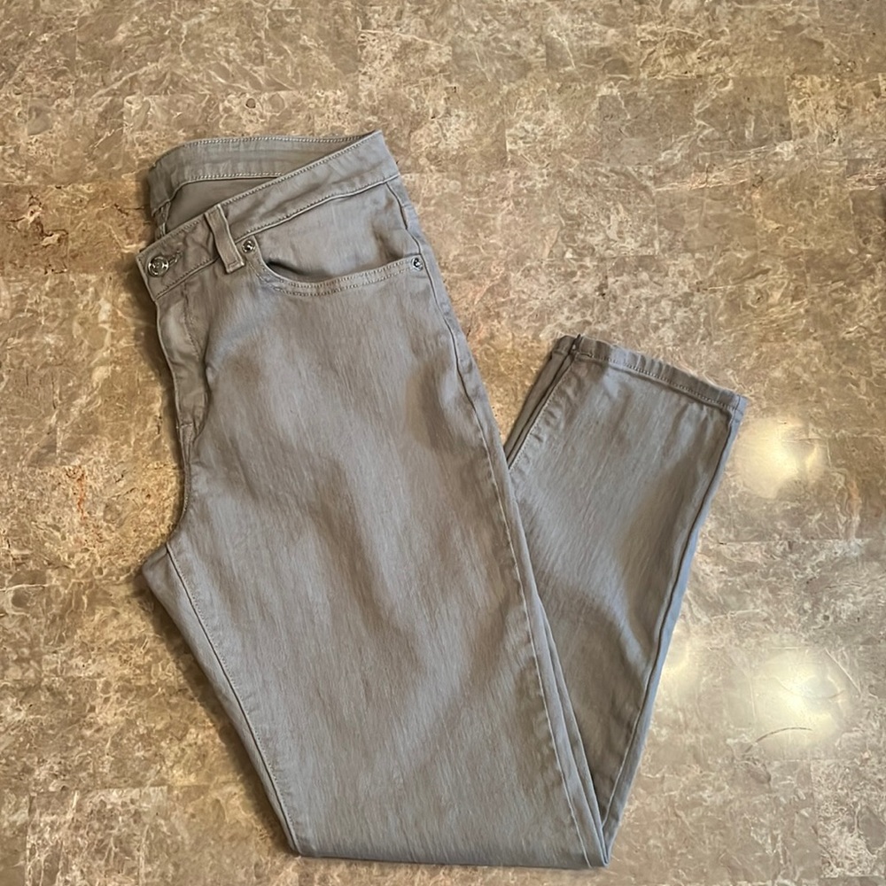 MK Greenish Gray Straight Leg Jean